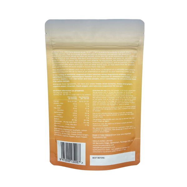 Morning Zecaf Tonic - Brain Function and Cell Protection